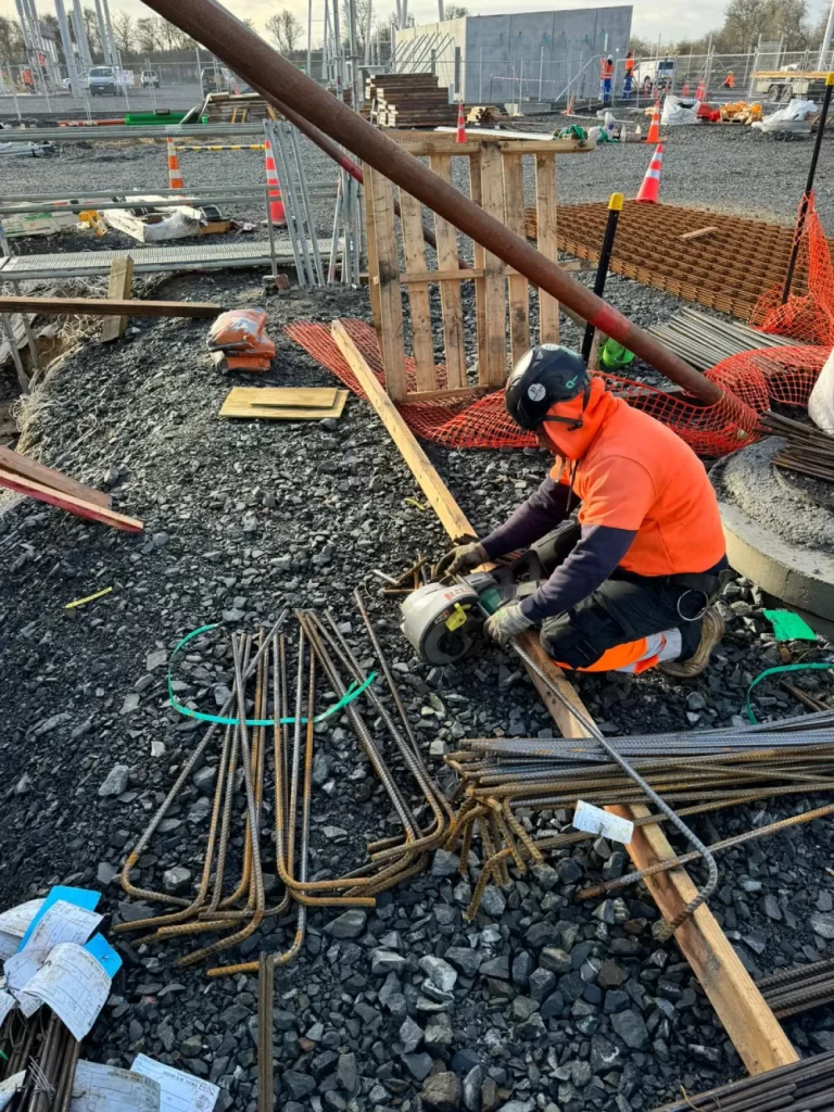 Steel cutting and bending
