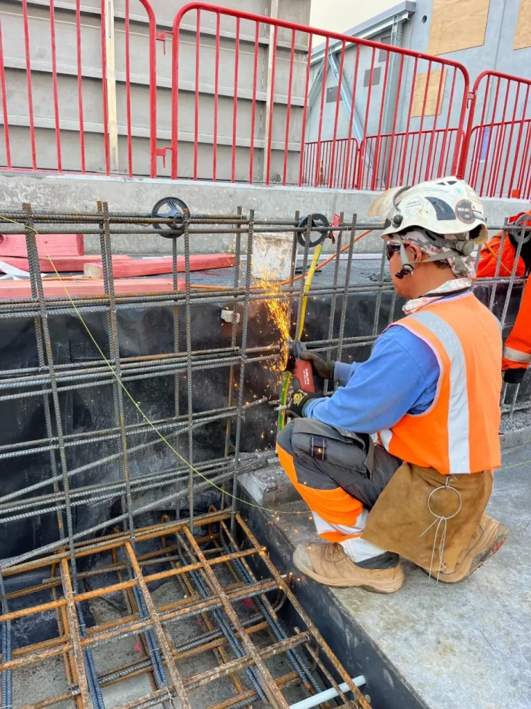 Steel cutting and bending