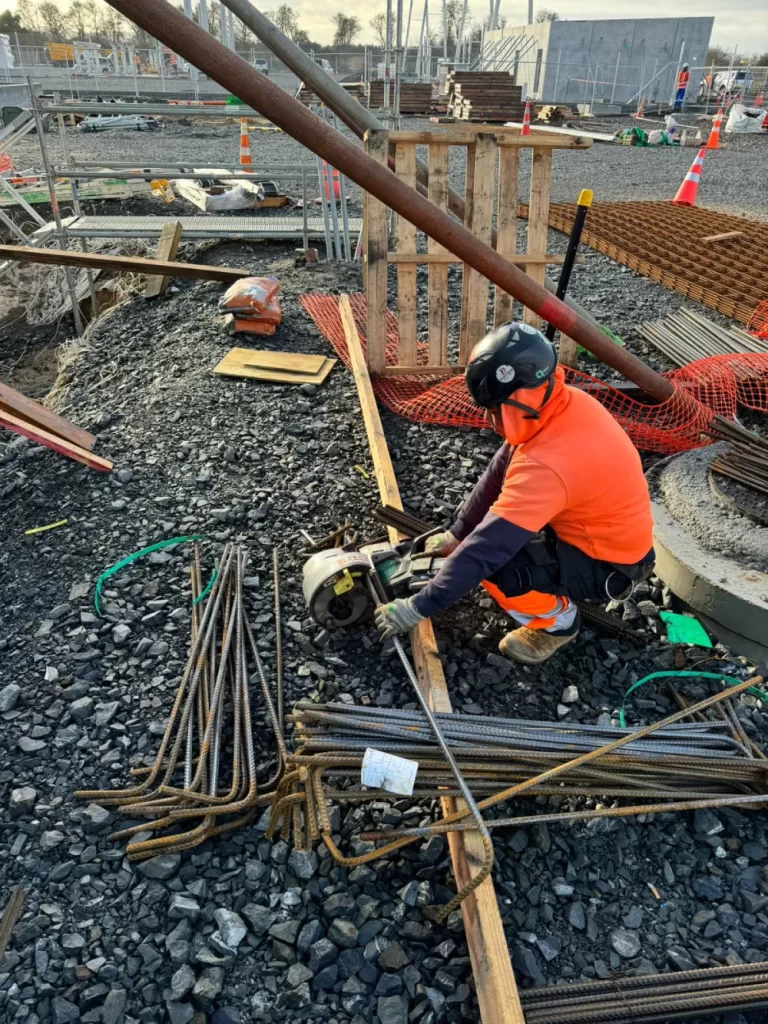 Steel cutting and bending